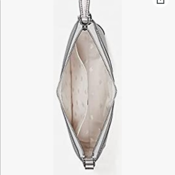 COPY - 🆕 KATE SPADE | Lunar Light Silver Shimmy Glitter Purse Crossbody - Picture 3 of 9